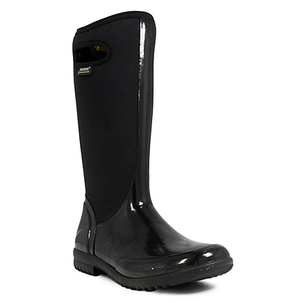 Bogs Womens Sidney Solid Tall Boot,Black,Size 6 71768-001-6
