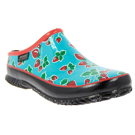 Bogs Womens Urban Farmer Slide Fruit Boot,Strawberry,Size 6 71708-611-6