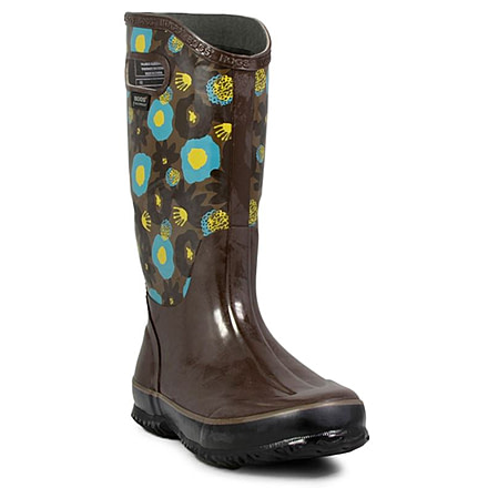 Bogs Womens Watercolor Rain Boot,Brown Multi,Size 9 71783-249-9