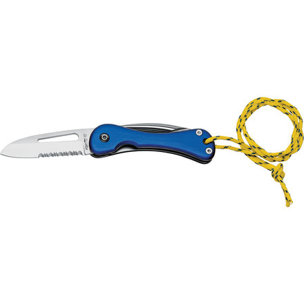 Boker 233 Fox Sailing Knife, 3in, 420, Aluminum, Blue, 233