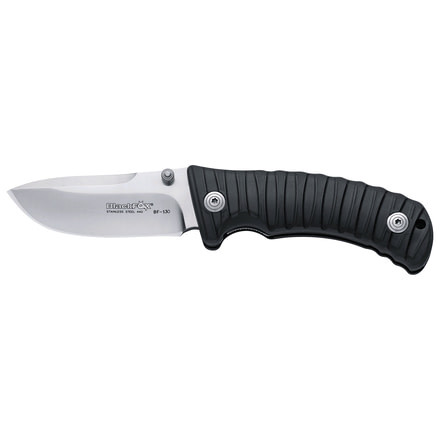 Boker Bf-130B Blackfox Folding Knife, 3.5in, 440C, Zytel, Black, BF-130B