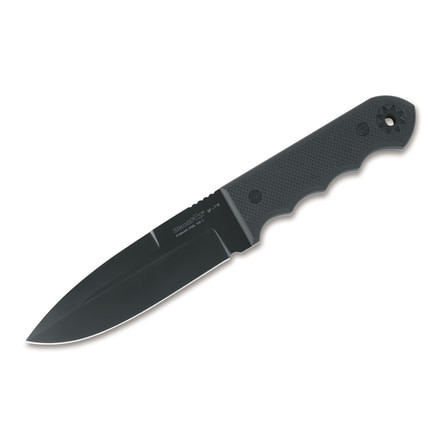 Boker Bf-718 Black Fox All Points Fixed Blade Knife, 5.9in, 440C, G10, Black, BF-718