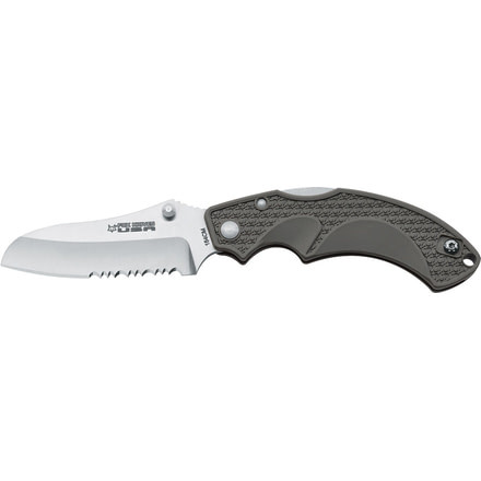 Boker FKU-AMI-SFGR Folding Knife, 3.25in, 154CM, FRN Gray, FKU-AMI-SFGR