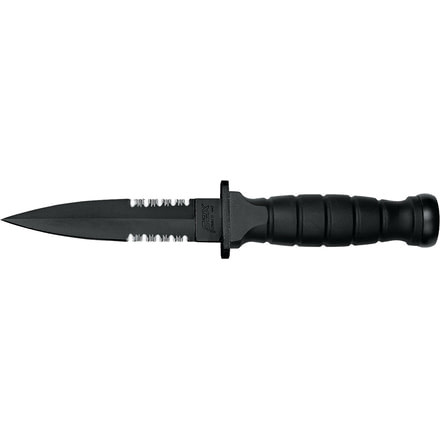 Boker Fox Attack Small Dagger Fixed Blade Knife, 5.11in, 440 C, Black, 1684T