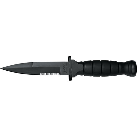 Boker Fox Tactical Dagger Fixed Blade Knife, 5.11in, 440 C, Black, 1685T