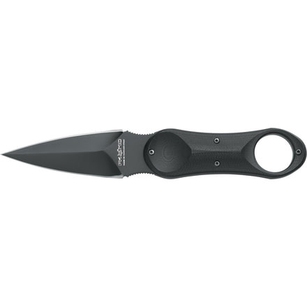 Boker Fox Utk Undercover Tactical Fixed Blade Knife, 3.54in, N690Co, G10, Black, FX-629