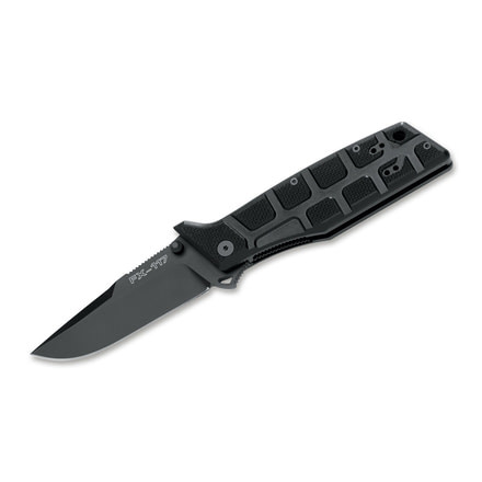 Boker Fx-117T Fox Nero Fixed Blade Knife, 3.7in, N690, G10, Black, FX-117T