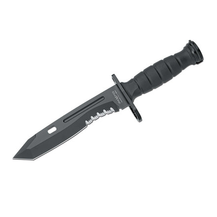 Boker Fx-3002 Oplita Bayonet Tanto Fixed Blade Knife, 7.3in, N690, Forprene, Black, FX-3002