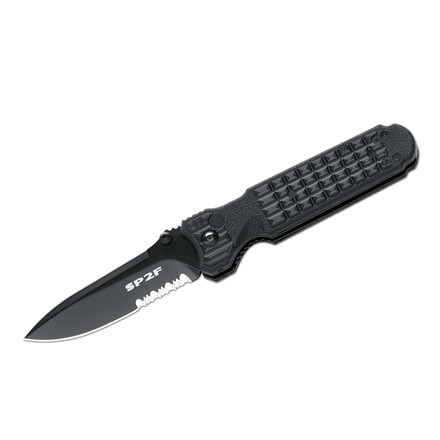 Boker Fx-446Bs Fkmd Predator Ii - 2F Fixed Blade Knife, 3.7in, Forprene, N690, Black, FX-446BS