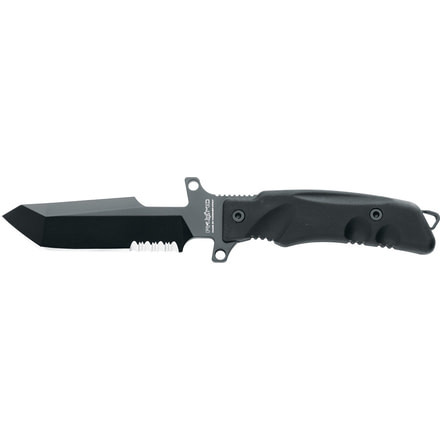 Boker FX-P1B Predator I Fixed Blade Knife, 5.5in, N690Co, Forprene, Black, FX-P1B