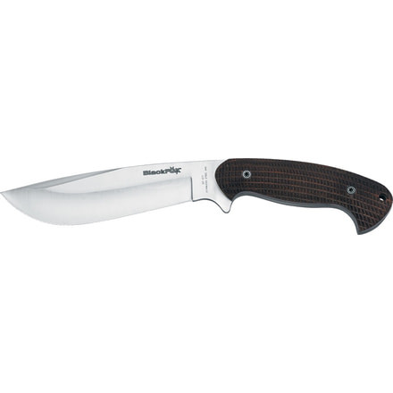 Boker Hunting Con Fodero Fixed Blade Knife, 6.49in, 440A, Brown Leather, BF-617