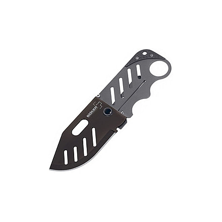 Boker Plus Credit Card Knives by John Kubasek, 5.08 in, 440C, Folding Blade, G10, Titanium Handle, 01BO011C