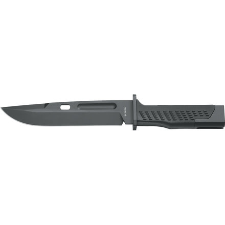 Boker SF-F2000 Arex Spartan Bayonet Fixed Blade Knife, 7.40in, 440C, Forprene, Black, SF-F2000
