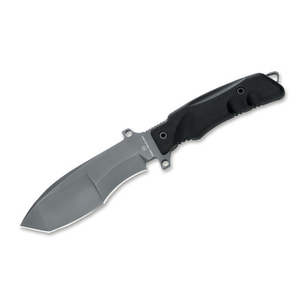 Boker Tracker Utility Camp Fixed Blade Knife, 5.9in, N690, Synthetic, Black, FX-9CM01B