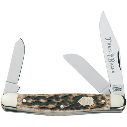 Boker USA Appaloosa Bone Stockman Folding Knife 117474AB
