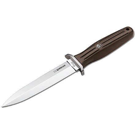 Boker USA Applegate Anniversary Fixed Blade Knife,5.88in Stainless Steel Blade,Grenadill Wood Handle 120544W