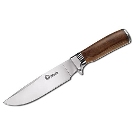 Boker USA Arbolito Timberwolf Wood Fixed Blade Outdoor Knife w/ Leather Sheath 02BA572