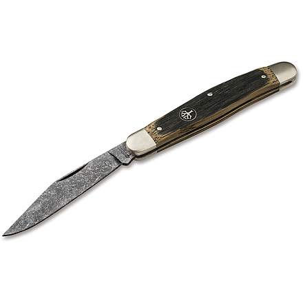 Boker USA Barlow Stockman Schloss Burg Knife, Brown, Small, 113985