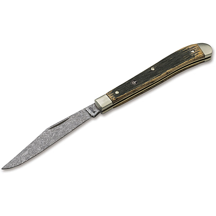 Boker USA Delicate Schloss Burg Knife, Brown, Small, 113316