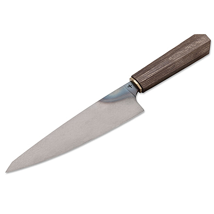 Boker USA Hohenmoorer Classic Utility Knife,8in Mono Carbon C100Cr6 Steel,Smoked German Oak Handle 03HM004