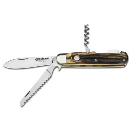 Boker USA Hunters Pocket Knife, Brown, Small, 110636