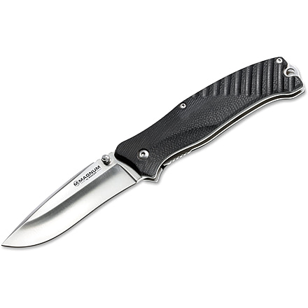 Boker USA Magnum Buddy Knife, Black, Small, 01MB156