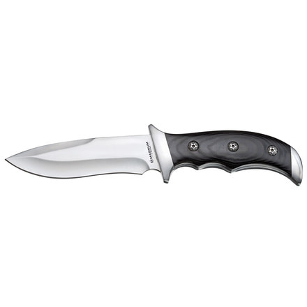 Boker USA Magnum Capital Fixed Blade Knife,4.5in 440 Stainless,Micarta Handle B-02RY336