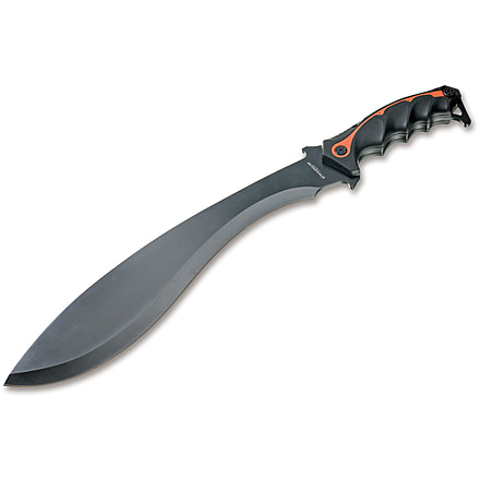 Boker USA Magnum Chainsaw Backup Machete Knife, Black, Small, 02RY690