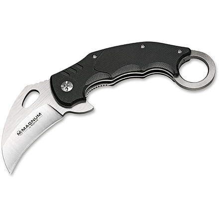Boker USA Magnum Dark Claw Knife, Black, Small, 01RY205