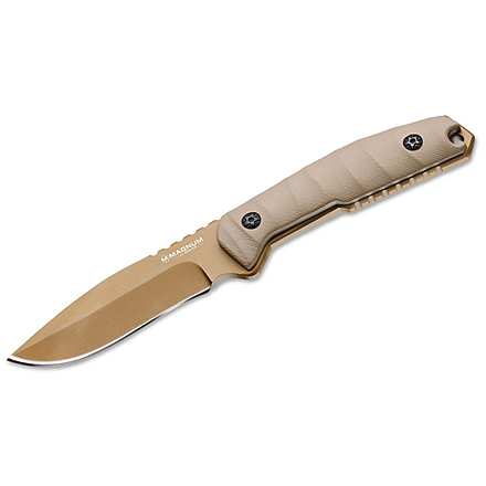 Boker USA Magnum Desert Hopper Fixed Blade Knife,3.87in,440A Blade,G10 Handle 02LG276