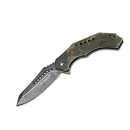 Boker USA Magnum Fast Forward Folding Knife,3.38in 440A Steel Blade,G10 Handle 01MB789