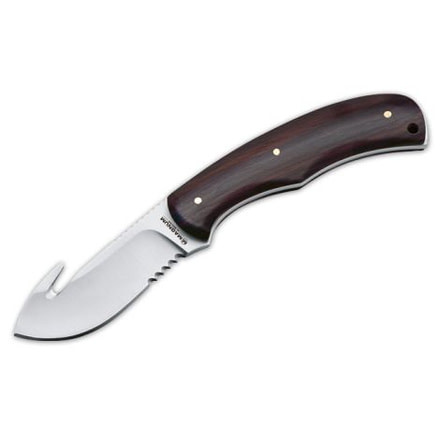 Boker USA Magnum Hunters Hook Fixed Blade Gut Hook Knife w/ Sheath 02MB132