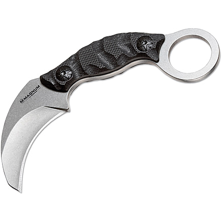 Boker USA Magnum Neck-Bit Knife, Black, Small, 02RY868
