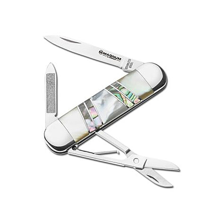Boker USA Magnum Pearl Traveler Folding Pocket Knife 01LL100