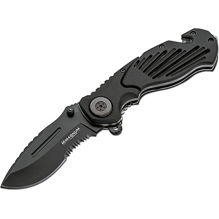 Boker USA Magnum Radiant Folding Knife,3.38in 440 Stainless Steel Blade,Synthetic Handle 01MB580
