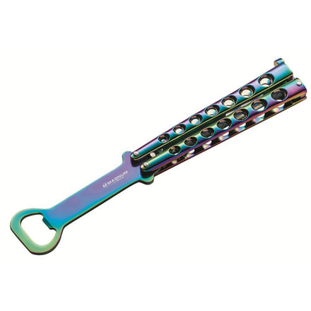 Boker USA Magnum Rainbow Balisong, 09SC010