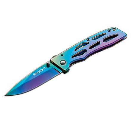Boker USA Magnum Rainbow IV Folding Knife 01SC615
