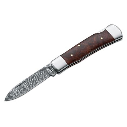 Boker USA Magnum Rosewood Damascus Folding Knife 01RY166DAM