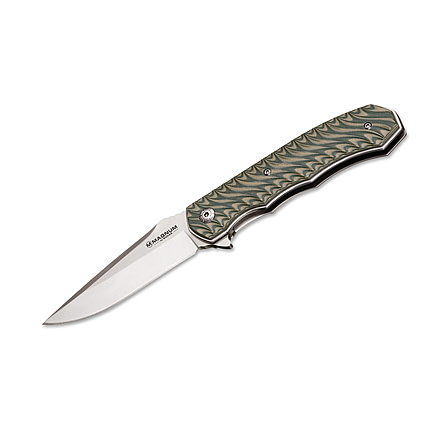 Boker USA MAGNUM SATIN GREEN Folding Knife, 01LG445