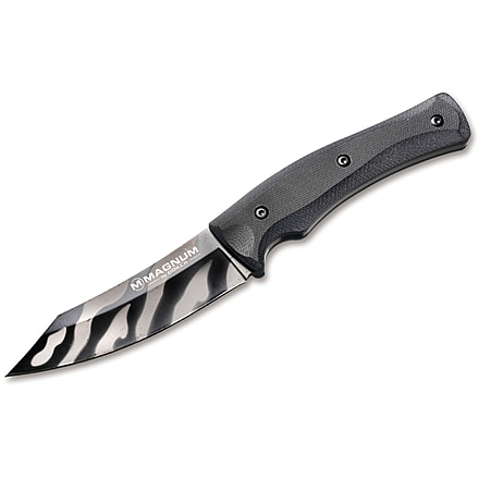 Boker USA Magnum Tiger Lily Trapper Knife, Black, Small, 02RY088