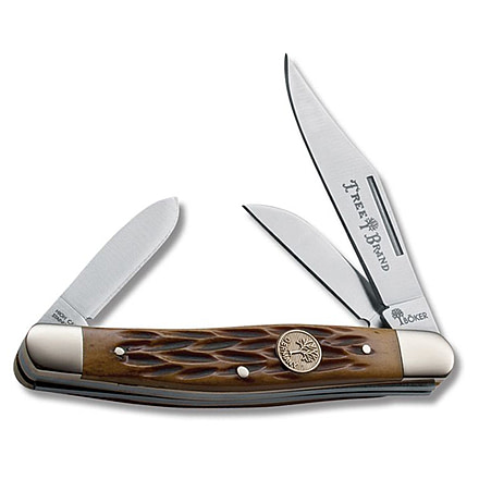 Boker USA Traditional Series Medium Stockman Jigged Knife, Brown, Small, 110727