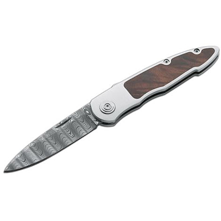 Boker USA Merlin Damascus Folding Pocket Knife 110621DAM