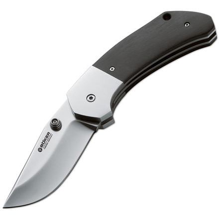 Boker USA Minos II, Grenadill Wood Handle, Plain B-111629