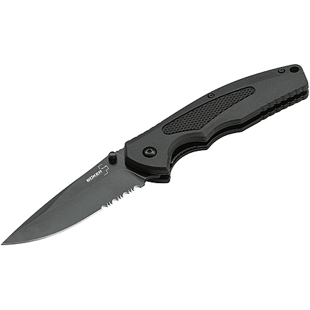 Boker USA Plus Gemini Nga  D2 Knife, Black, Small, 01BO503