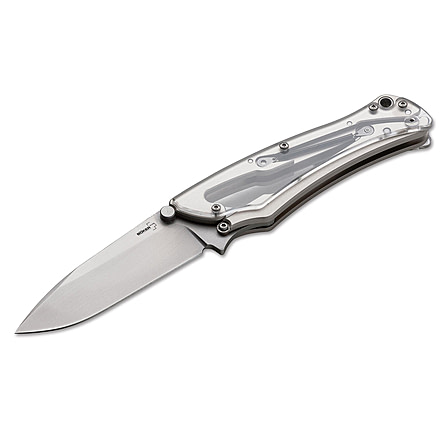 Plus Griploc, 3.5In Folding Blade Knife, Clear