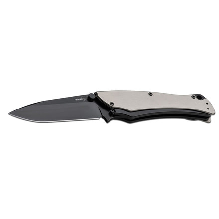 Boker USA Plus Griploc Black Folding Knife,3.5in 440C Stainless Steel Blade, 01BO043