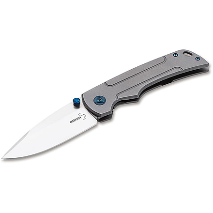 Boker USA Plus Gulo Pro Knife, Silver, Small, 01BO781