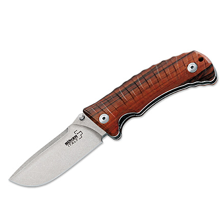 Plus Italy Pro-Hunter, 3.75In Folding Blade Knife, Cocobolo