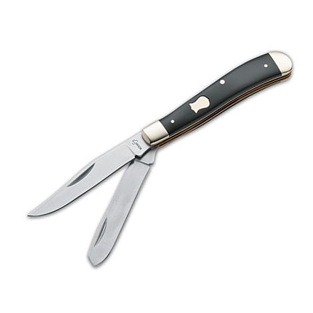 Boker USA Plus Mini Trapper Black Folding Knife 01BO294B