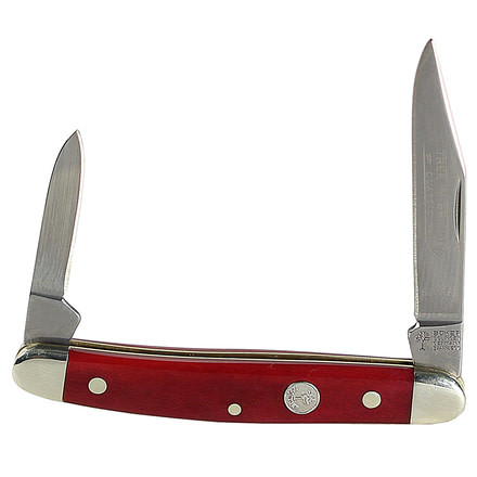 Boker USA Red Bone Pen Knife Folding Pocket Knife 118288SS